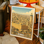 Hebron - Palestine - Travel Wall Art Deco Poster Print - Art Print - Travel Art Poster