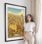 Hebron - Palestine - Travel Wall Art Deco Poster Print - Art Print - Travel Art Poster