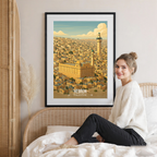 Hebron - Palestine - Travel Wall Art Deco Poster Print - Art Print - Travel Art Poster