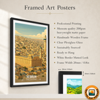 Hebron - Palestine - Travel Wall Art Deco Poster Print - Art Print - Travel Art Poster