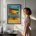 Masjid Al-Aqsa - Palestine - Travel Wall Art Deco Poster Print - Art Print - Travel Art Poster