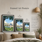 Palestine - Travel Wall Art Deco Poster Print - Art Print - Travel Art Poster