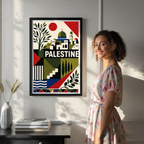 Palestine - Travel Wall Art Deco Poster Print - Art Print - Travel Art Poster