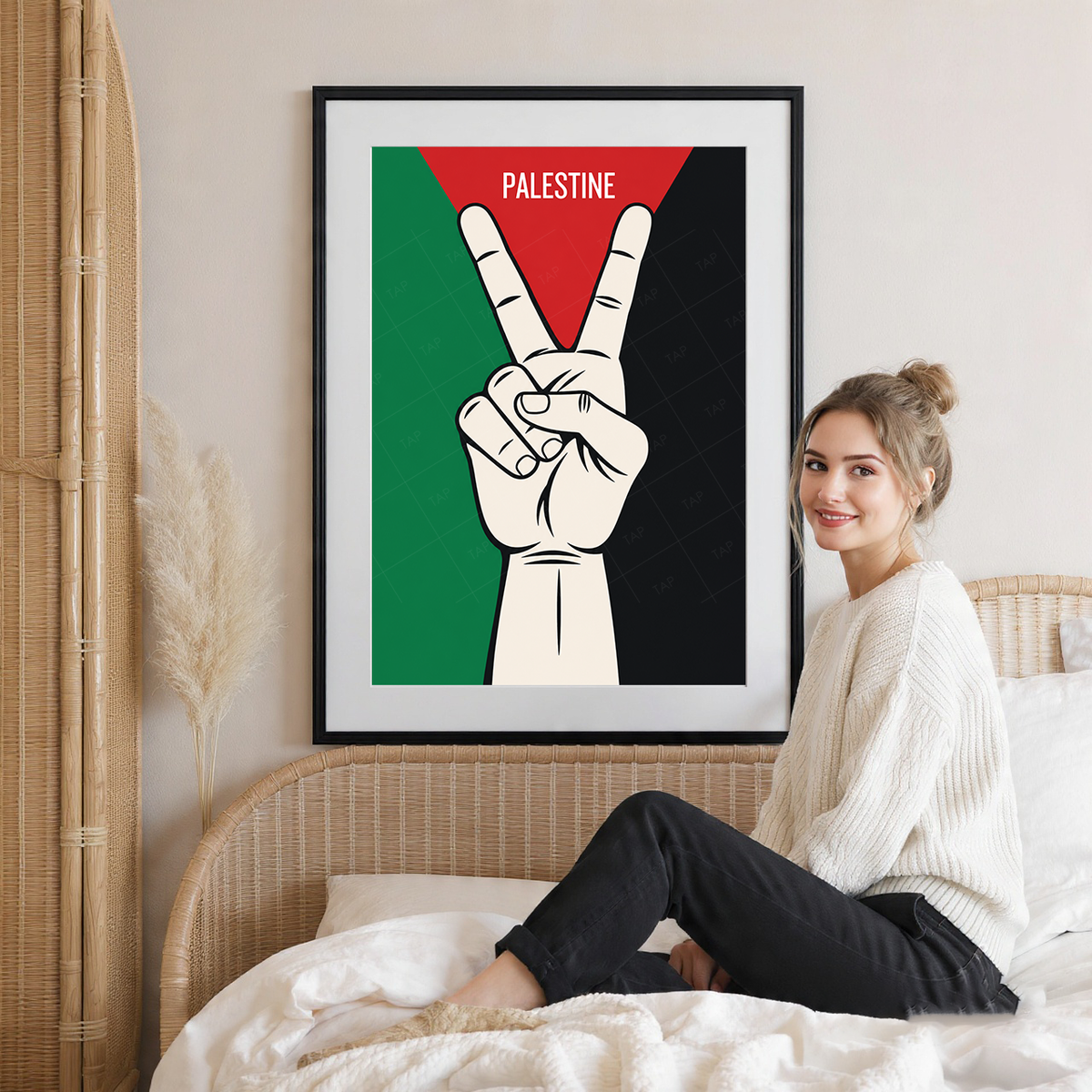 Palestine - Travel Wall Art Deco Poster Print - Art Print - Travel Art Poster