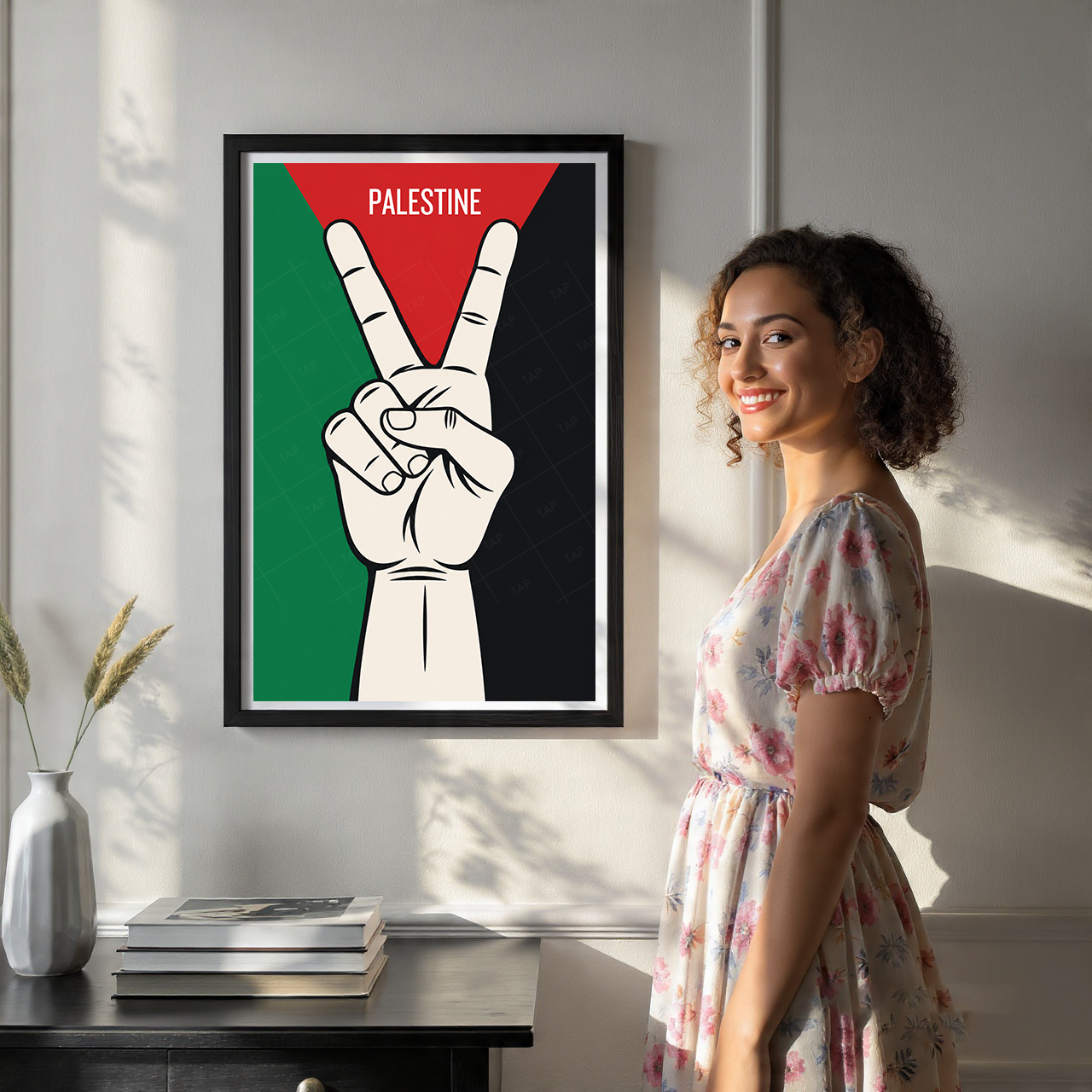 Palestine - Travel Wall Art Deco Poster Print - Art Print - Travel Art Poster