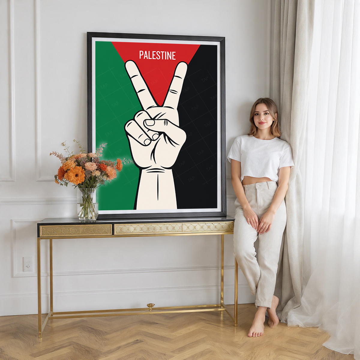 Palestine - Travel Wall Art Deco Poster Print - Art Print - Travel Art Poster