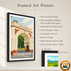 Arco de Emprerador - Philippines - Travel Wall Art Deco Poster Print - Art Print - Travel Art Poster