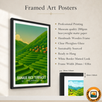 Banaue Rice Terraces - Philippines - Travel Wall Art Deco Poster Print - Art Print - Travel Art Poster