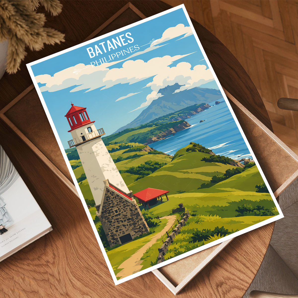 Batanes - Philippines - Travel Wall Art Deco Poster Print - Art Print - Travel Art Poster