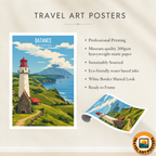 Batanes - Philippines - Travel Wall Art Deco Poster Print - Art Print - Travel Art Poster