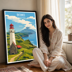 Batanes - Philippines - Travel Wall Art Deco Poster Print - Art Print - Travel Art Poster