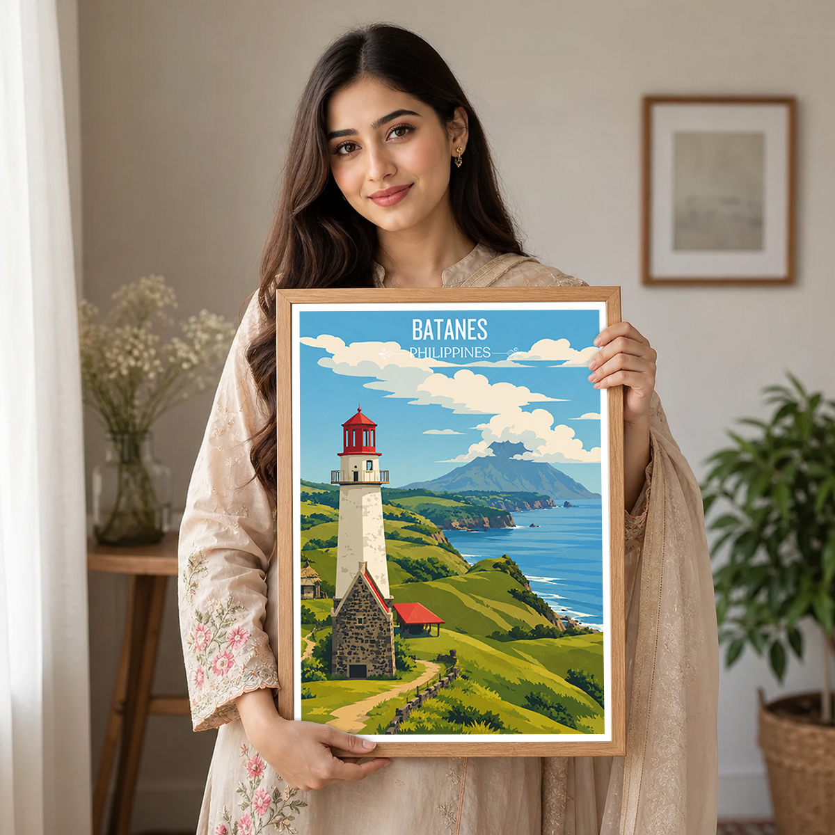 Batanes - Philippines - Travel Wall Art Deco Poster Print - Art Print - Travel Art Poster