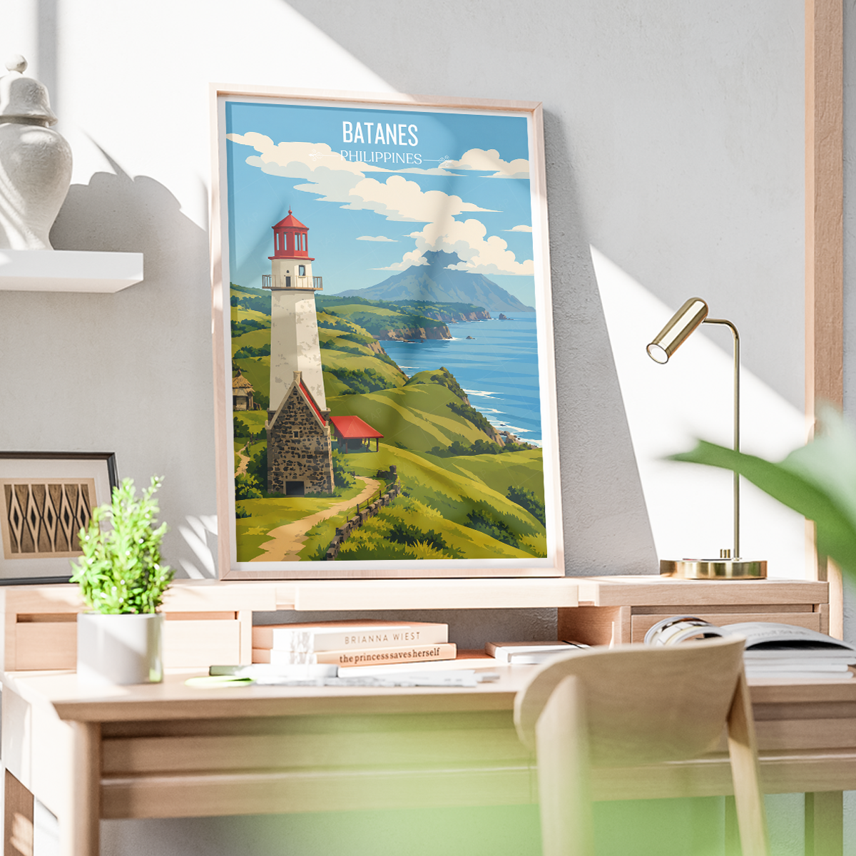 Batanes - Philippines - Travel Wall Art Deco Poster Print - Art Print - Travel Art Poster