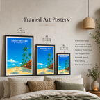 Boracay White Beach - Philippines - Travel Wall Art Deco Poster Print - Art Print - Travel Art Poster