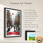Manila - Philippines - Travel Wall Art Deco Poster Print - Art Print - Travel Art Poster