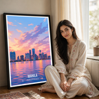 Manila - Philippines - Travel Wall Art Deco Poster Print - Art Print - Travel Art Poster