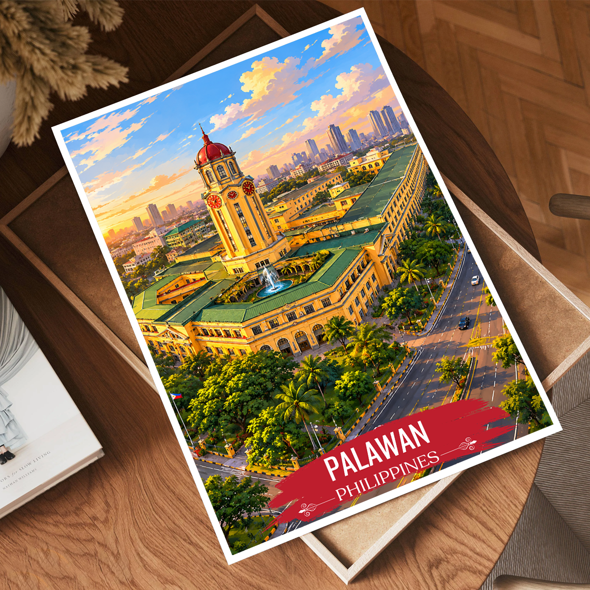 Palawan - Philippines - Travel Wall Art Deco Poster Print - Art Print - Travel Art Poster