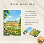 Bialystok - Poland - Travel Poster Vintage Style Wall Art Print