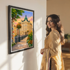 Bielsko Biata - Poland - Travel Poster Vintage Style Wall Art Print