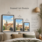 Klodzko - Poland - Travel Poster Vintage Style Wall Art Print - Art Print - Travel Art Poster