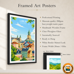 Lubin - Poland - Travel Poster Vintage Style Wall Art Print
