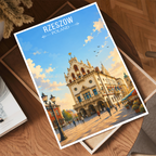 Rezeszow - Poland - Travel Poster Vintage Style Wall Art Print
