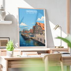 Swiebodzicec - Poland - Travel Poster Vintage Style Wall Art Print