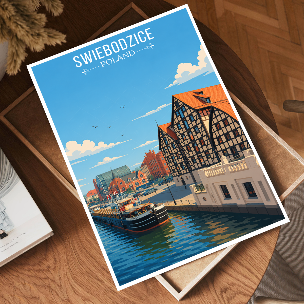 Swiebodzicec - Poland - Travel Poster Vintage Style Wall Art Print
