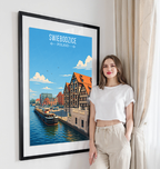 Swiebodzicec - Poland - Travel Poster Vintage Style Wall Art Print