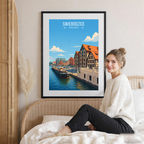 Swiebodzicec - Poland - Travel Poster Vintage Style Wall Art Print