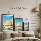 Al Rayyan - Qatar - Travel Wall Art Deco Poster Print - Art Print - Travel Art Poster