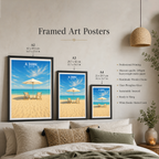 Al Shamal - Qatar - Travel Wall Art Deco Poster Print - Art Print - Travel Art Poster