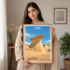 Zekreet - Qatar -  Travel Wall Art Deco Poster Print