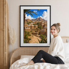 Abha - Saudi Arabia -  Travel Wall Art Deco Poster Print
