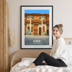 Al Balad - Saudi Arabia - Travel Wall Art Deco Poster Print