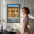 Al Balad - Saudi Arabia - Travel Wall Art Deco Poster Print