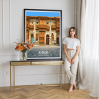 Al Balad - Saudi Arabia - Travel Wall Art Deco Poster Print