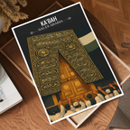 Kaaba - Saudi Arabia - Travel Wall Art Deco Poster Print