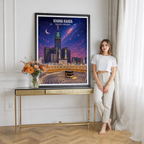Khana Kaaba - Saudi Arabia - Travel Wall Art Deco Poster Print