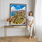 Khobar - Saudi Arabia -  Travel Wall Art Deco Poster Print