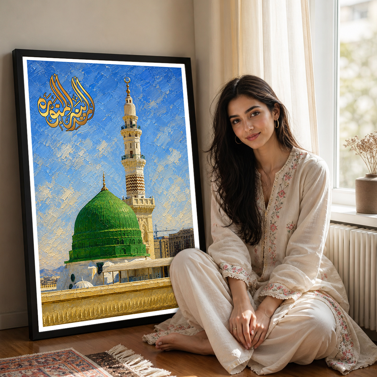 Madina Munawara - Saudi Arabia - Travel Wall Art Deco Poster Print