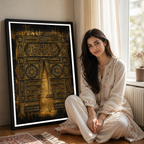 Makkah - Saudi Arabia - Travel Wall Art Deco Poster Print