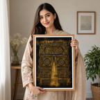 Makkah - Saudi Arabia - Travel Wall Art Deco Poster Print