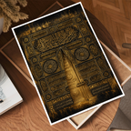 Makkah - Saudi Arabia - Travel Wall Art Deco Poster Print