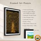 Makkah - Saudi Arabia - Travel Wall Art Deco Poster Print