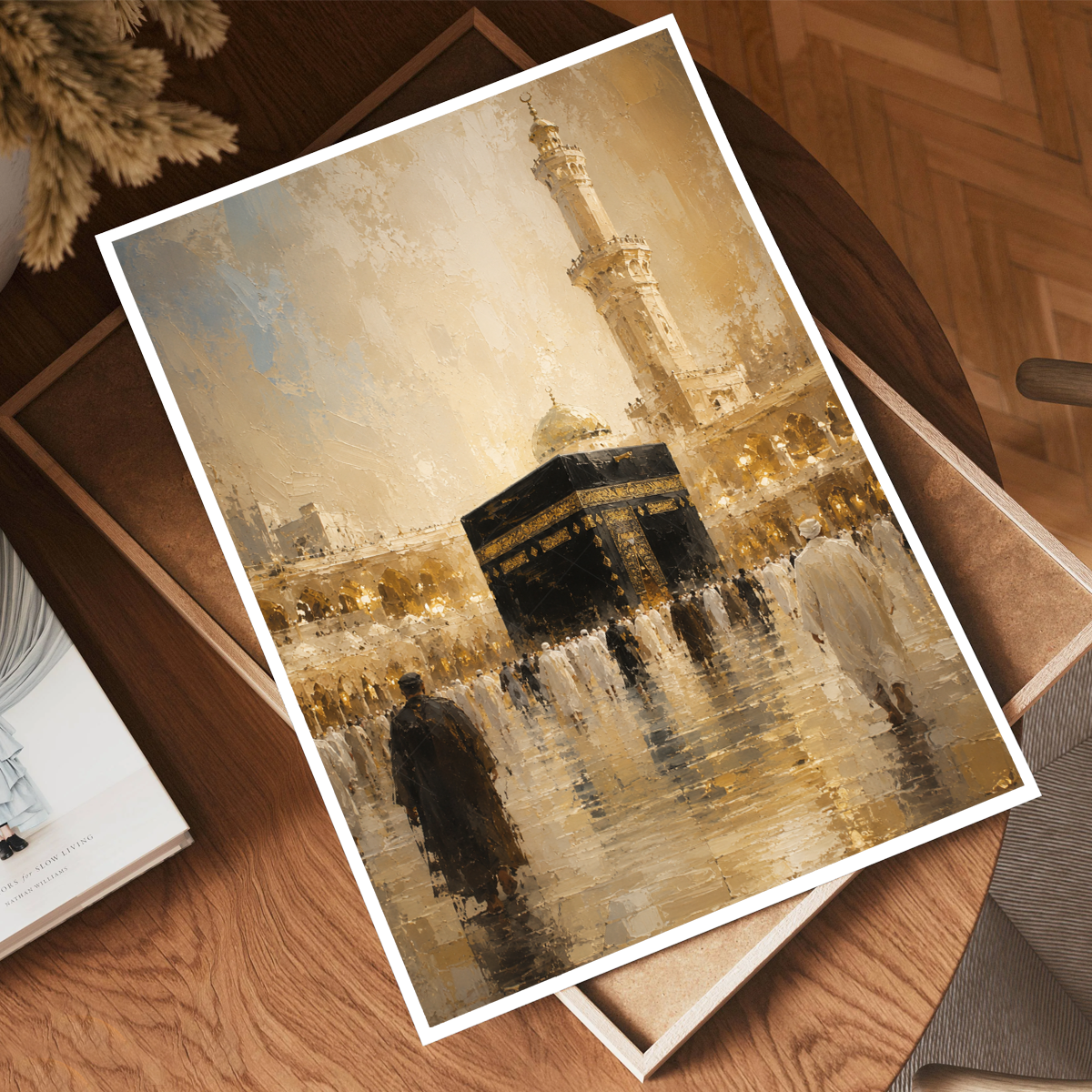 Makkah - Saudi Arabia - Travel Wall Art Deco Poster Print - Art Print - Travel Art Poster