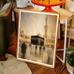 Makkah - Saudi Arabia - Travel Wall Art Deco Poster Print - Art Print - Travel Art Poster