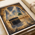 Makkah - Saudi Arabia - Travel Wall Art Deco Poster Print - Art Print - Travel Art Poster