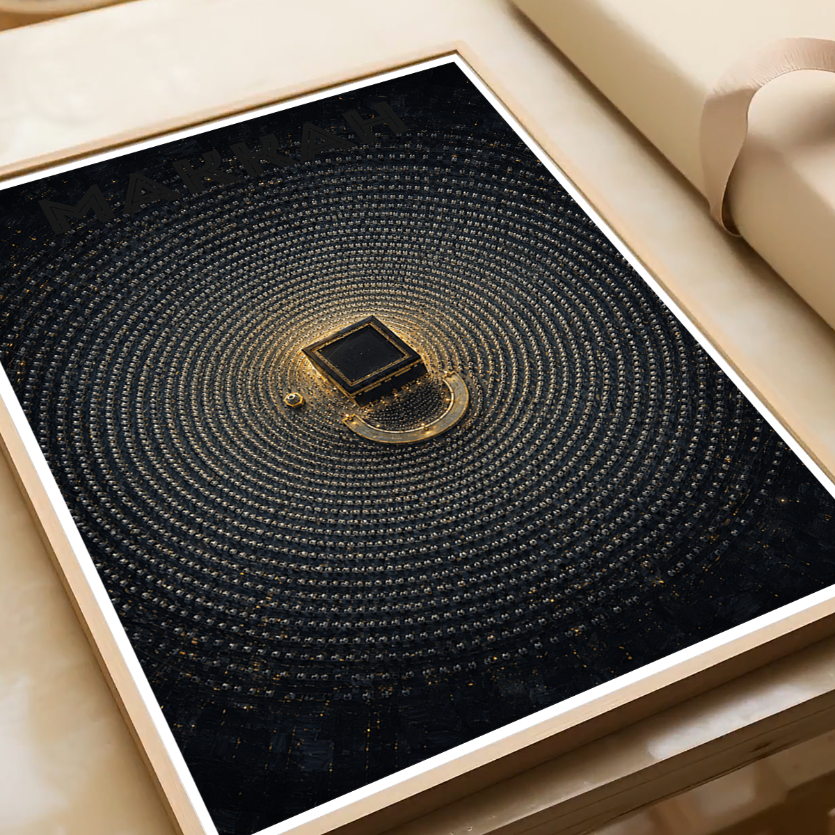 Makkah - Saudi Arabia - Travel Wall Art Deco Poster Print - Art Print - Travel Art Poster