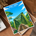 Bukit Timah - Singapore - Poster Print Modern Style Wall Art